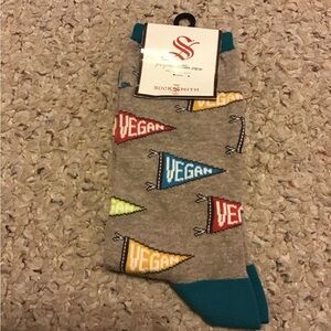 SOCK SMITH NWT WOMENS LET YO VEGAN FLY SOCKS 5-10
